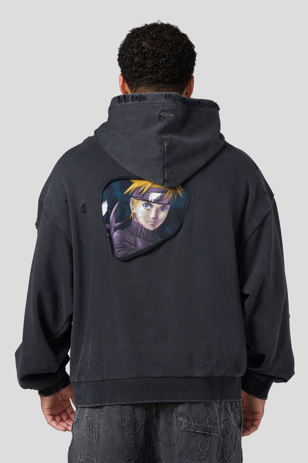 5073 - Sweat à capuche Naruto Peek Through