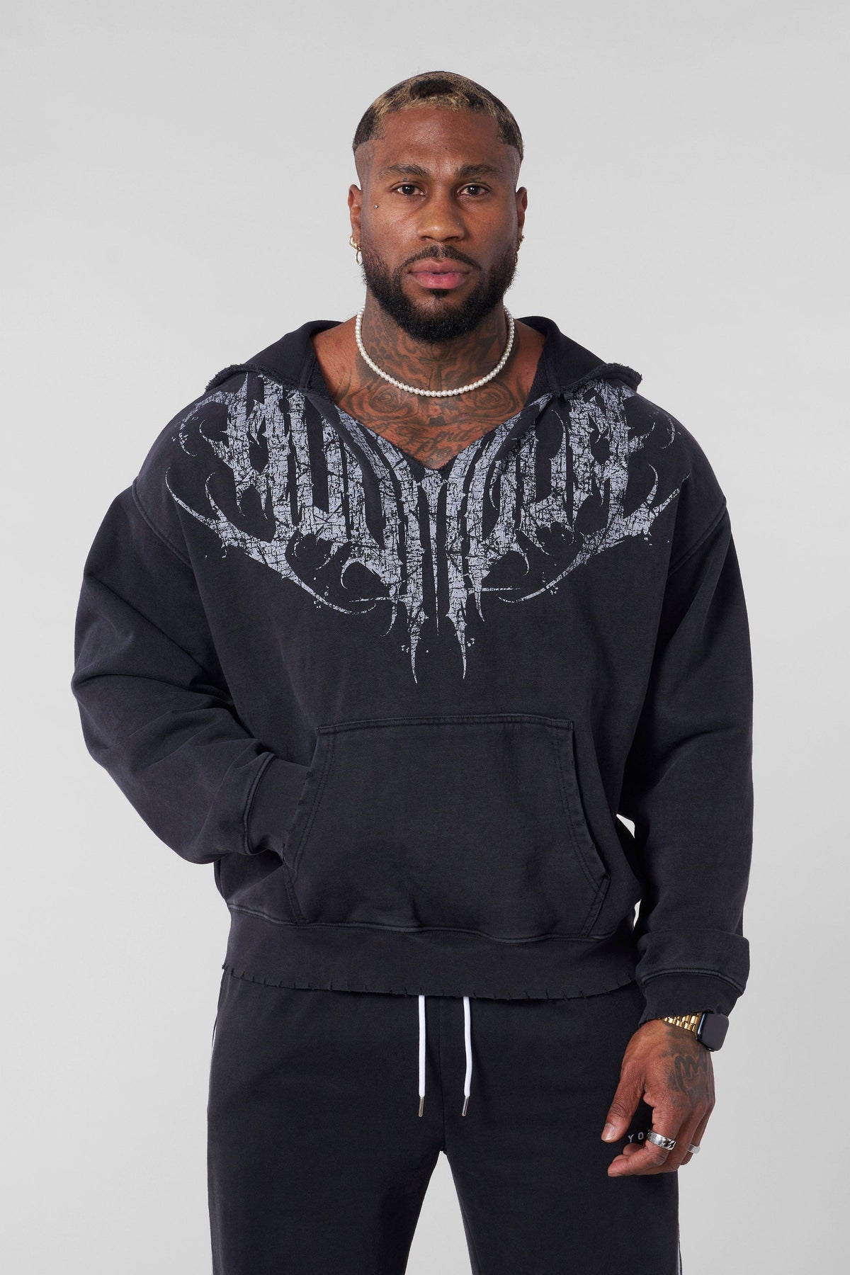 5082 - Sweats à capuche Anarchy