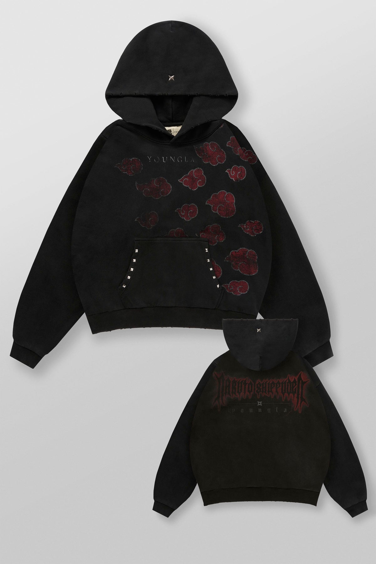 5083 - Sweat à capuche Naruto Stud Artwork
