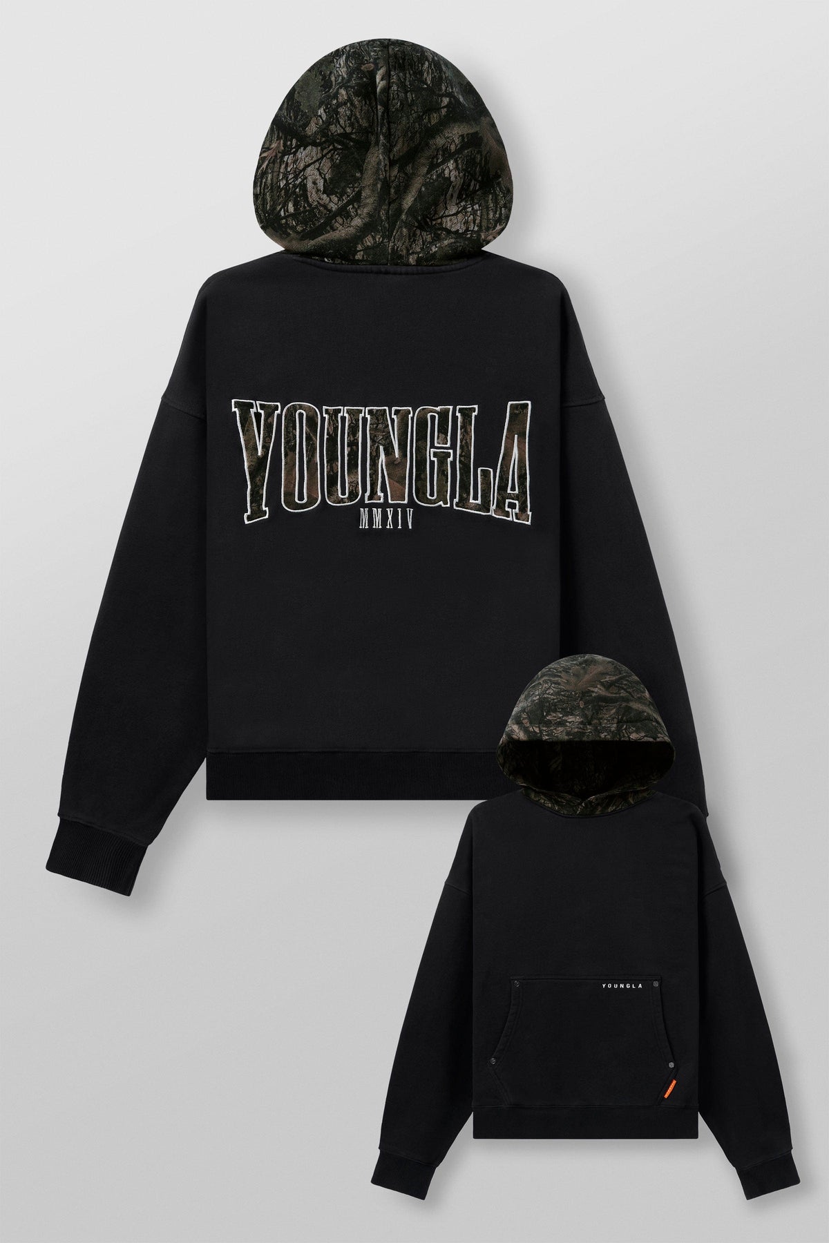 5098 - Sudaderas con estampado de camuflaje de bosque