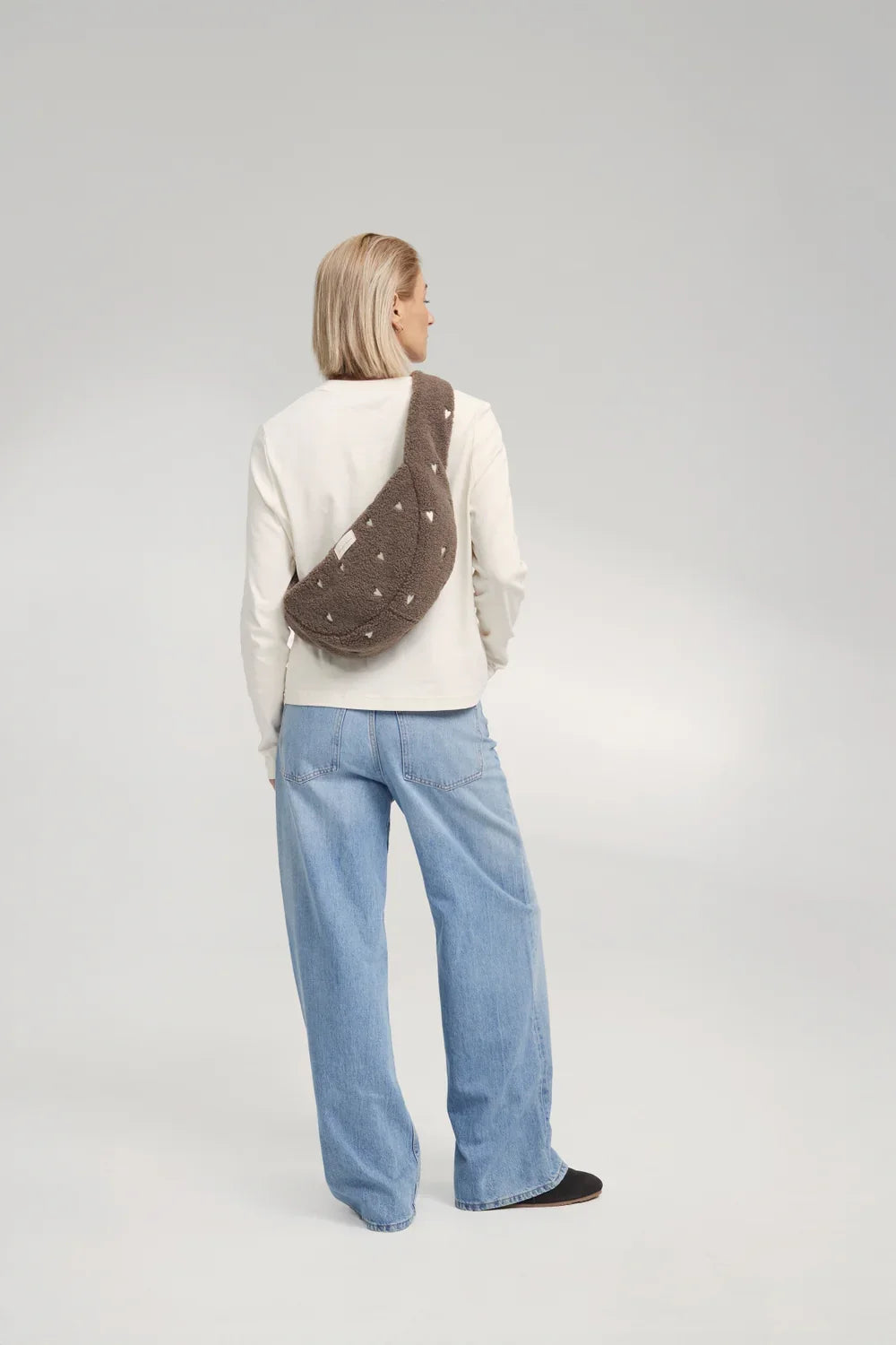 Brown Hearts Teddy Mini-schoudertas