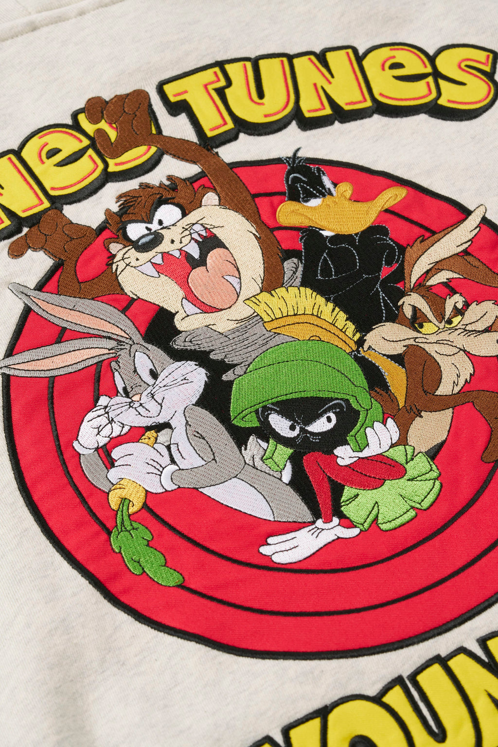 5114 - Sweat à capuche Looney Tunes brodé