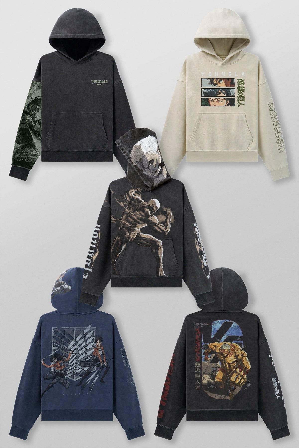 5129 - Hoodies AOT© x YLA