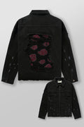 5133 - Vestes en denim usé Naruto