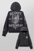 5138 - Sweatshirts zippés AOT© x YLA