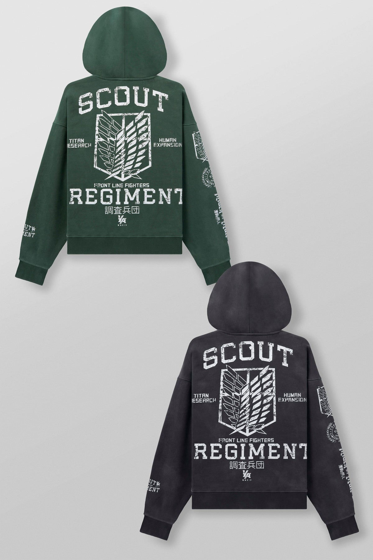 5138 - Sweatshirts zippés AOT© x YLA
