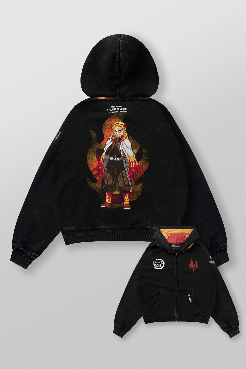 5195 - Demon Slayer: Kimetsu no Yaiba - Vestes zippées