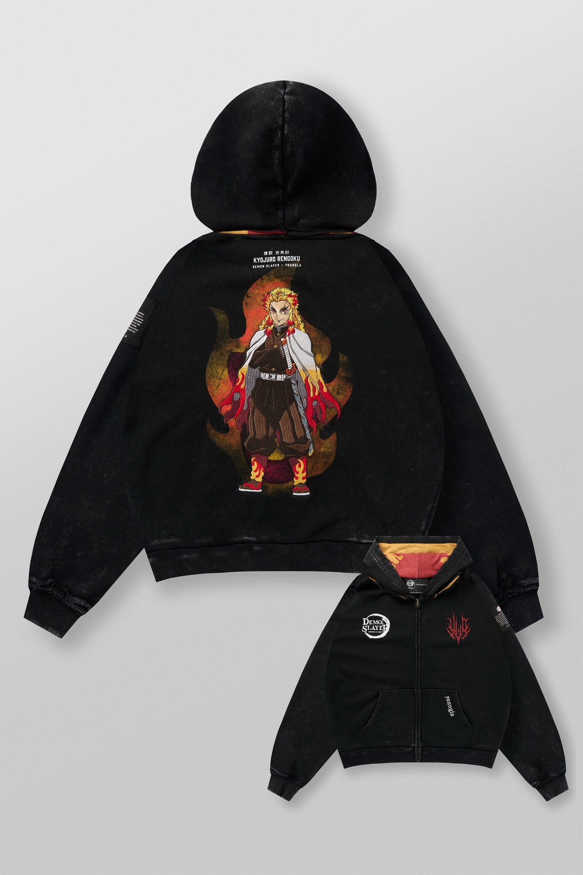 5195 - Demon Slayer: Kimetsu no Yaiba - Vestes zippées