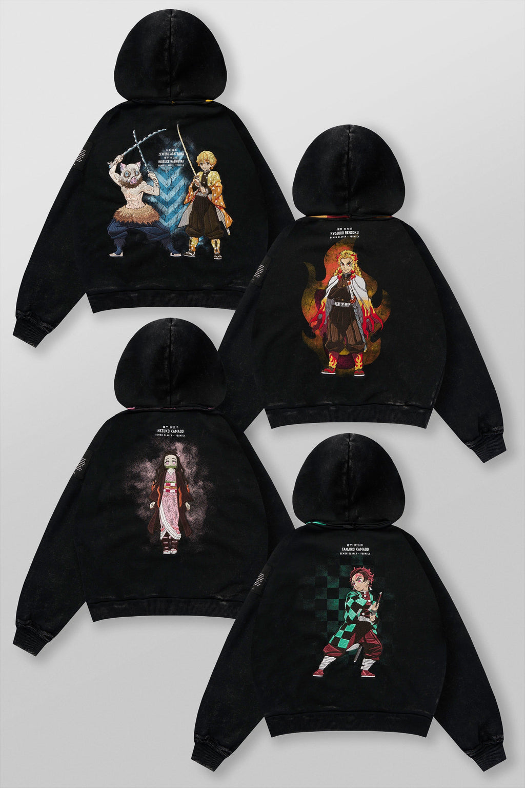 5195 - Demon Slayer: Kimetsu no Yaiba - Vestes zippées