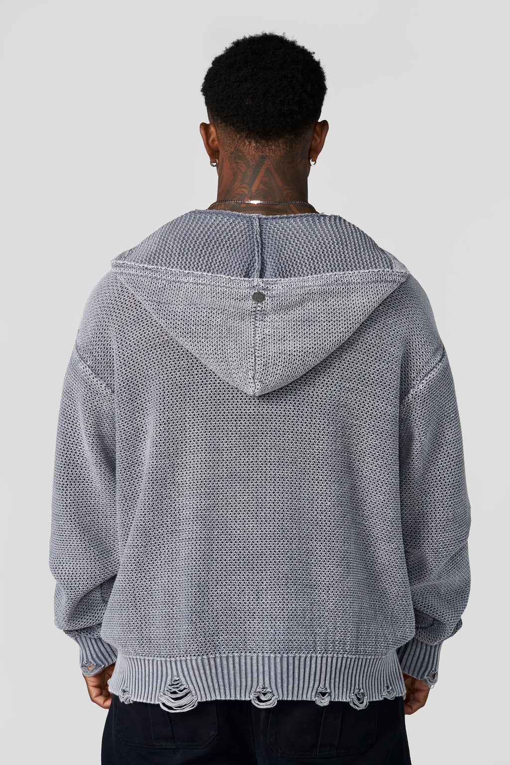 5229 - Sweats à capuche en maille Rave