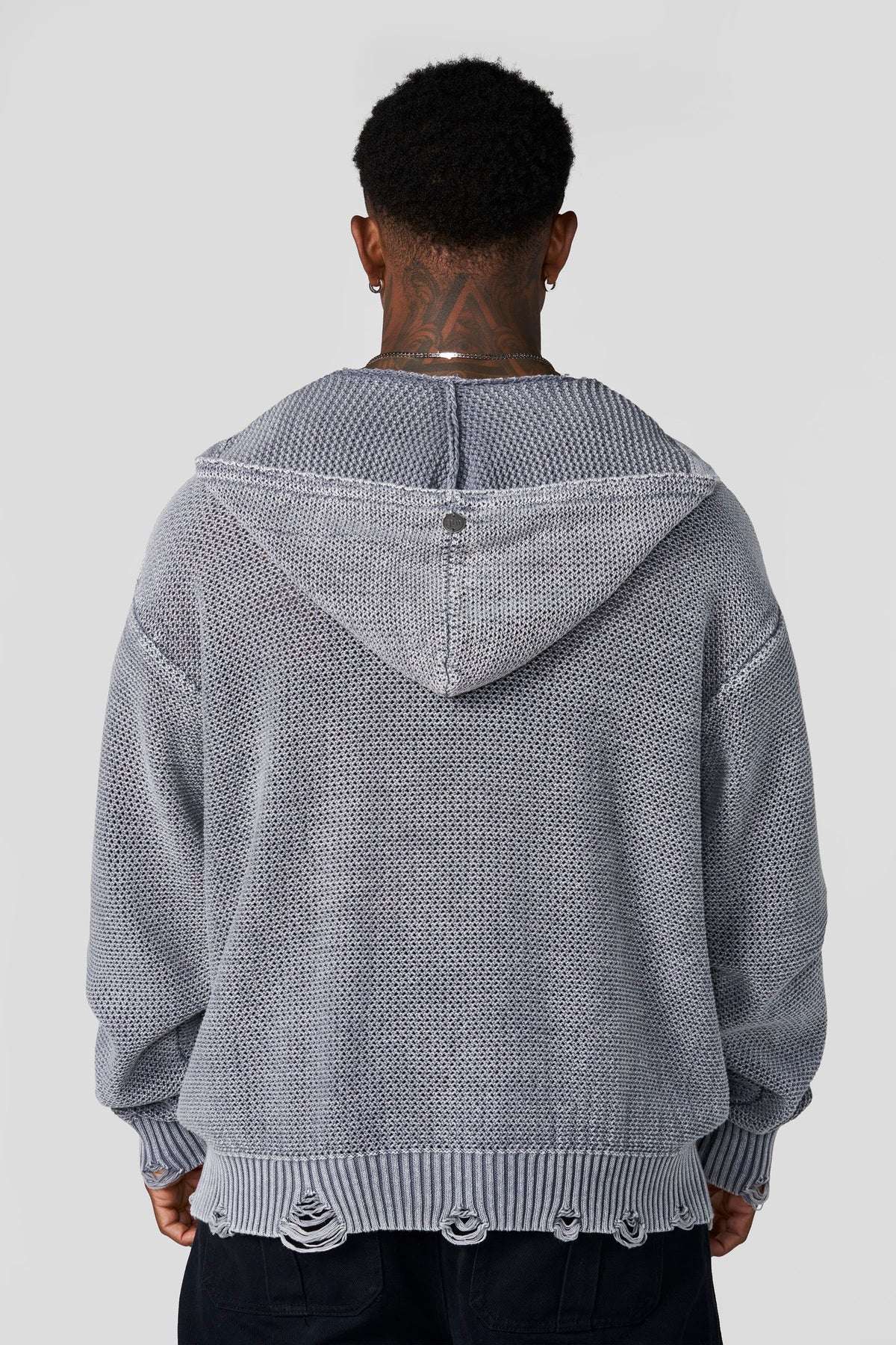 5229 - Sweats à capuche en maille Rave