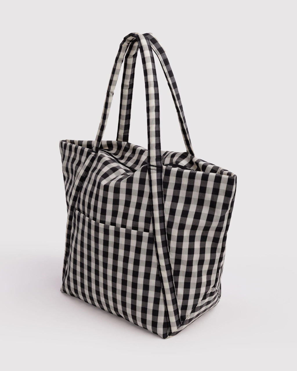 Cloud Bag - Black and Cream Gingham - image 3
