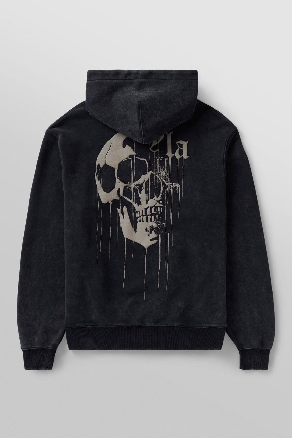 551 - Sweat à capuche Tête de mort coulante