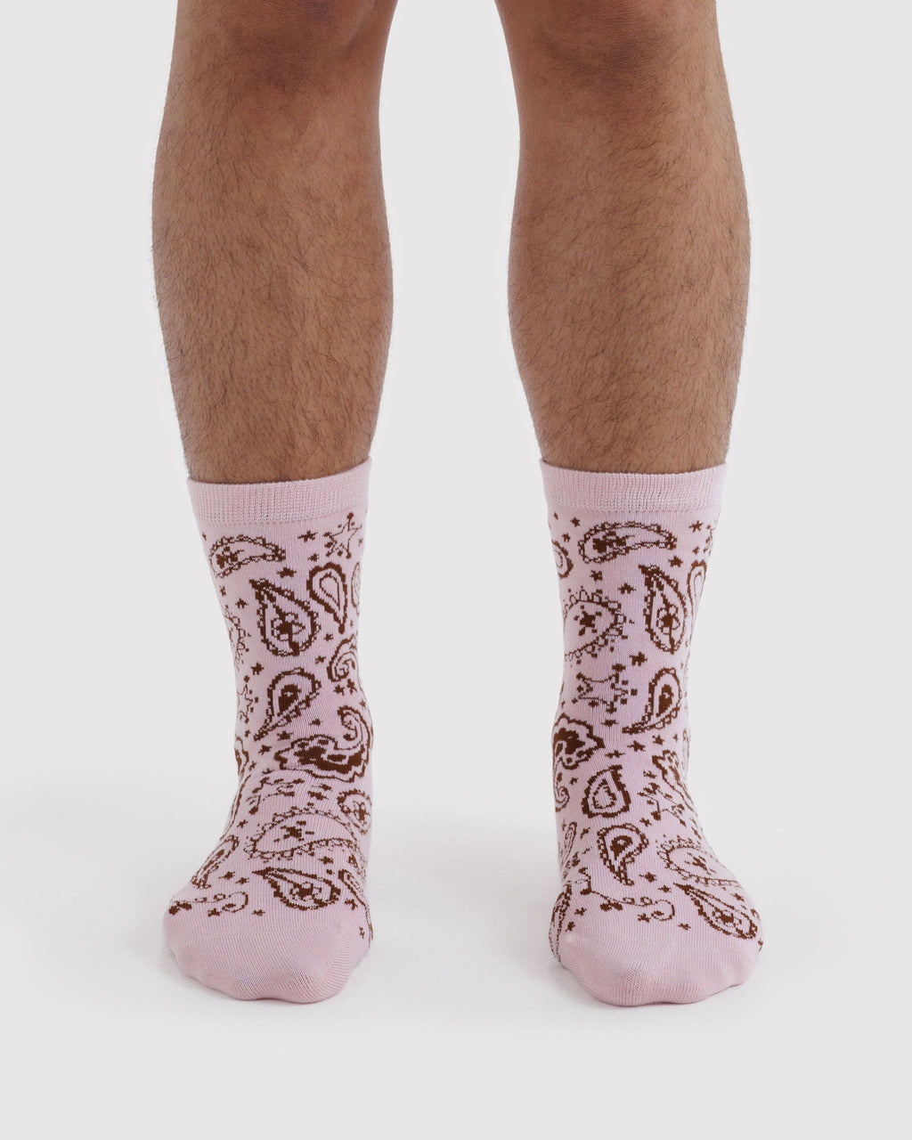 Crew Sock - Paisley Pink - image 2
