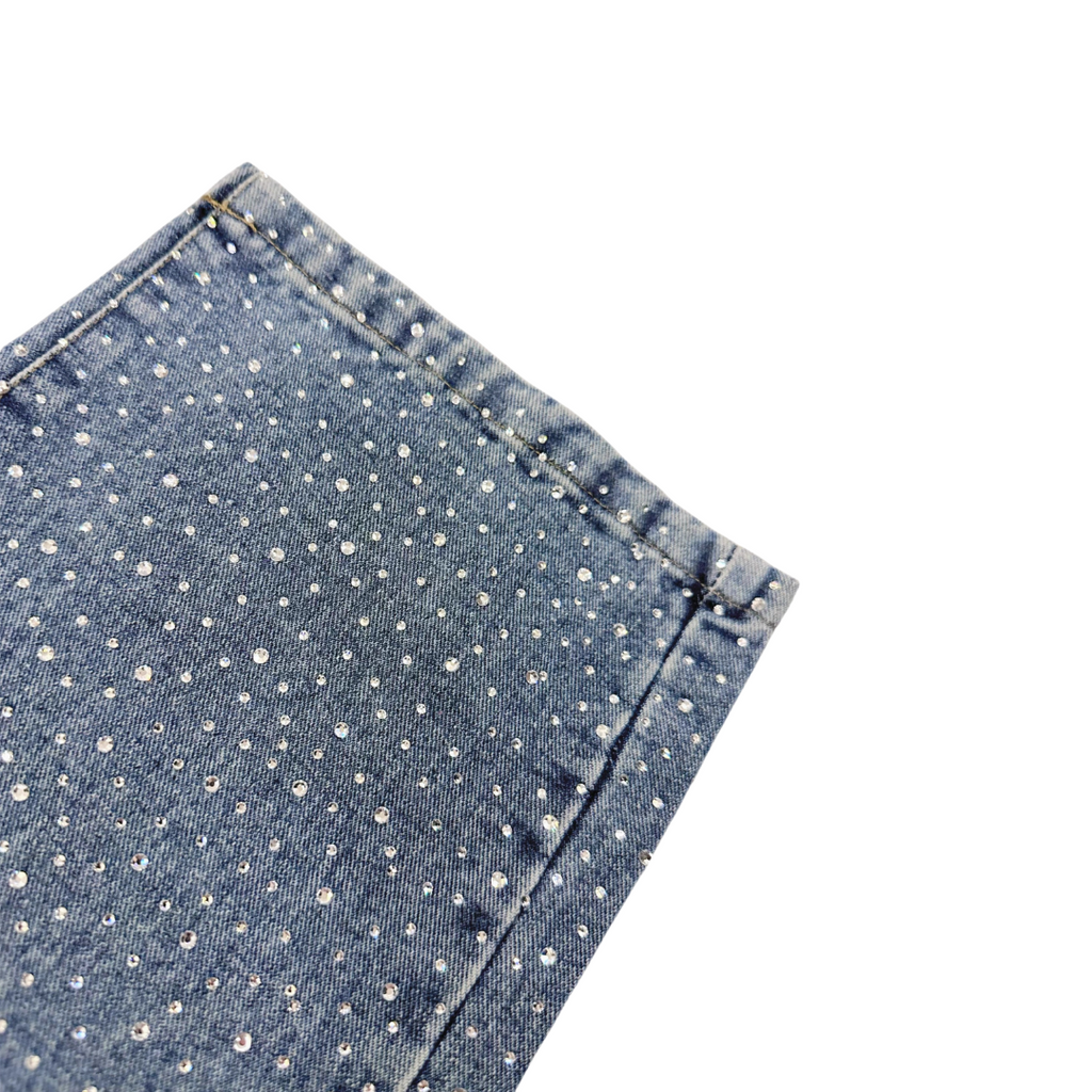 VYBES Rhinestone Jeans