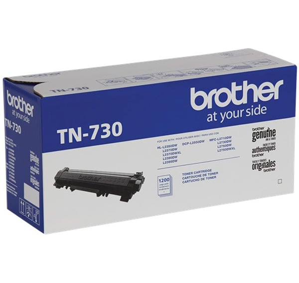 Brother Black Standard-Yield Toner - TN-730 DS - image 7