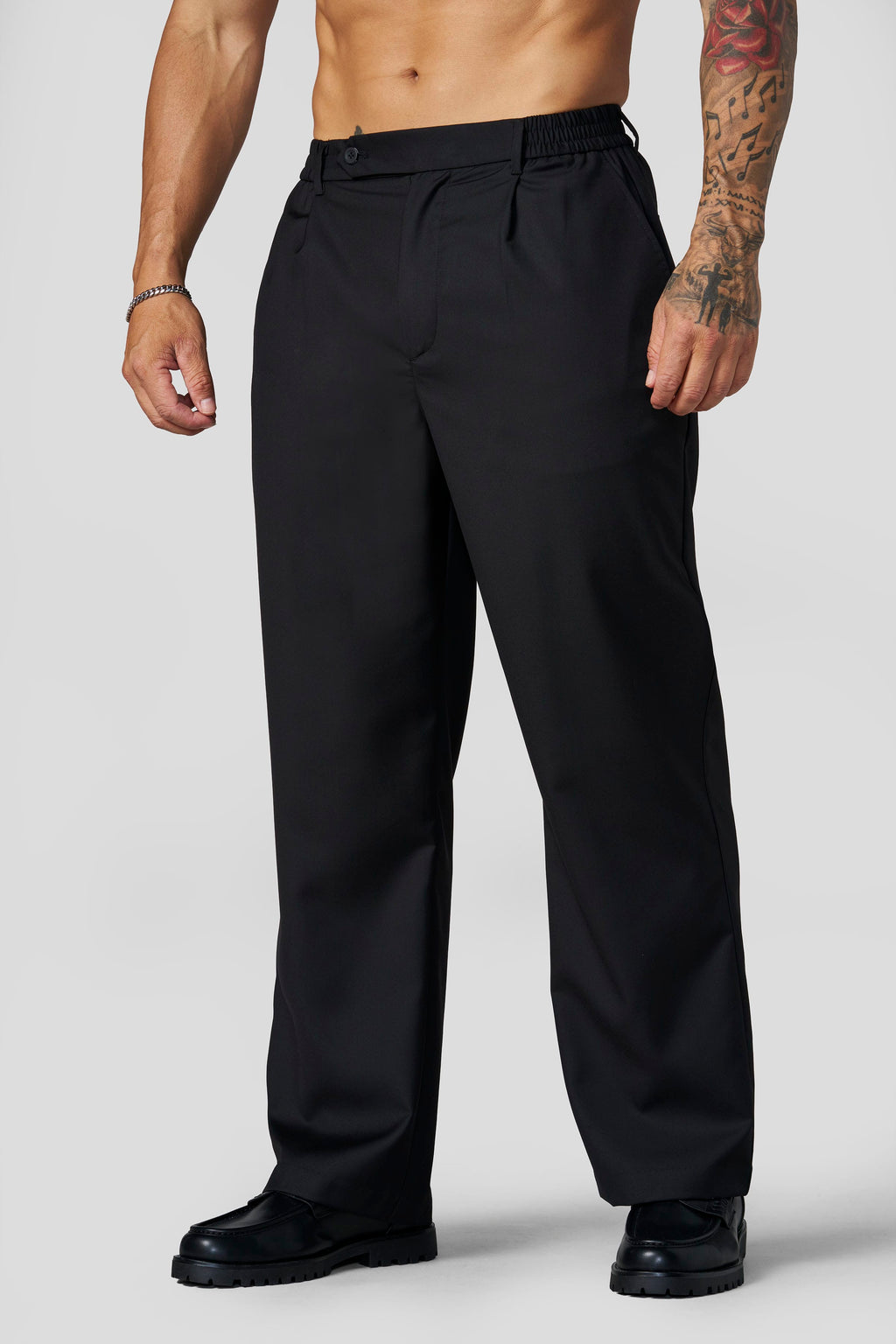 6003 - Pantalon plissé