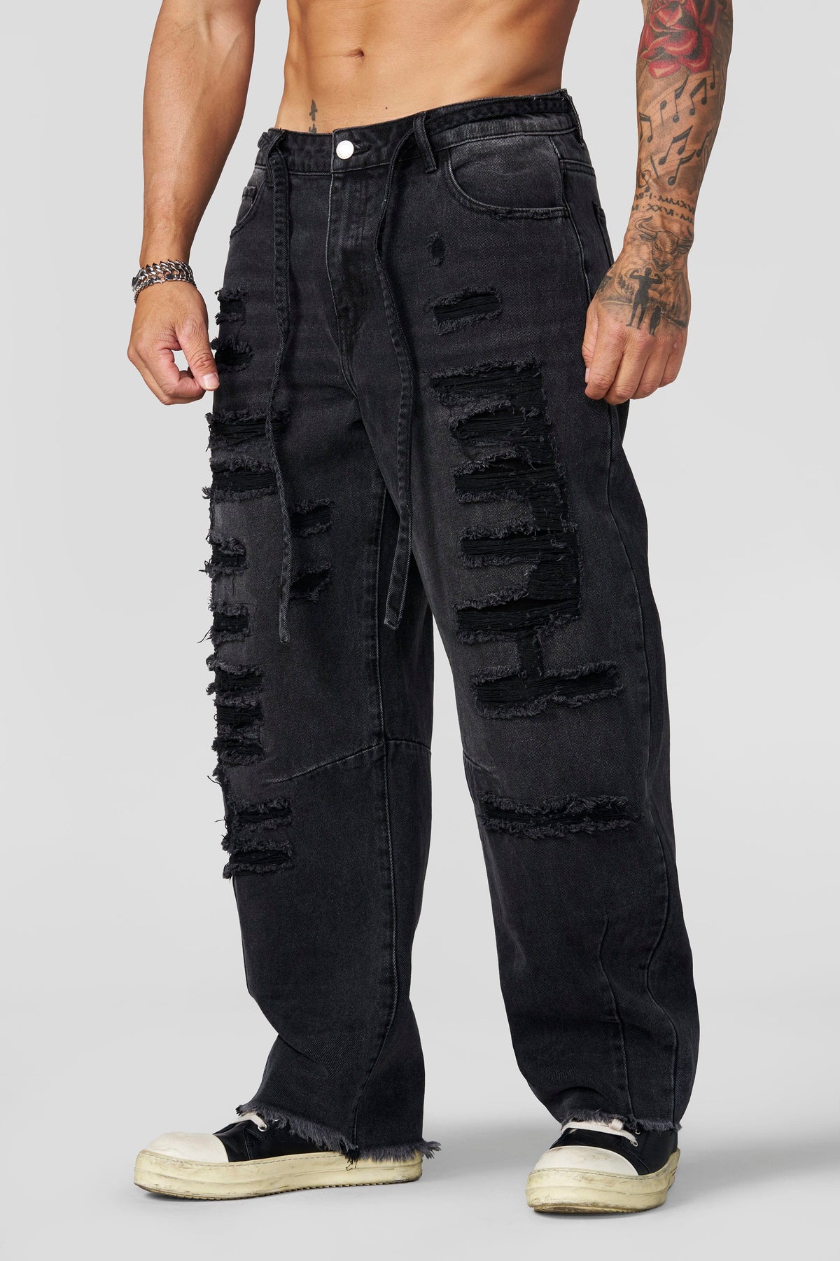 6004 - Jean Destroyed