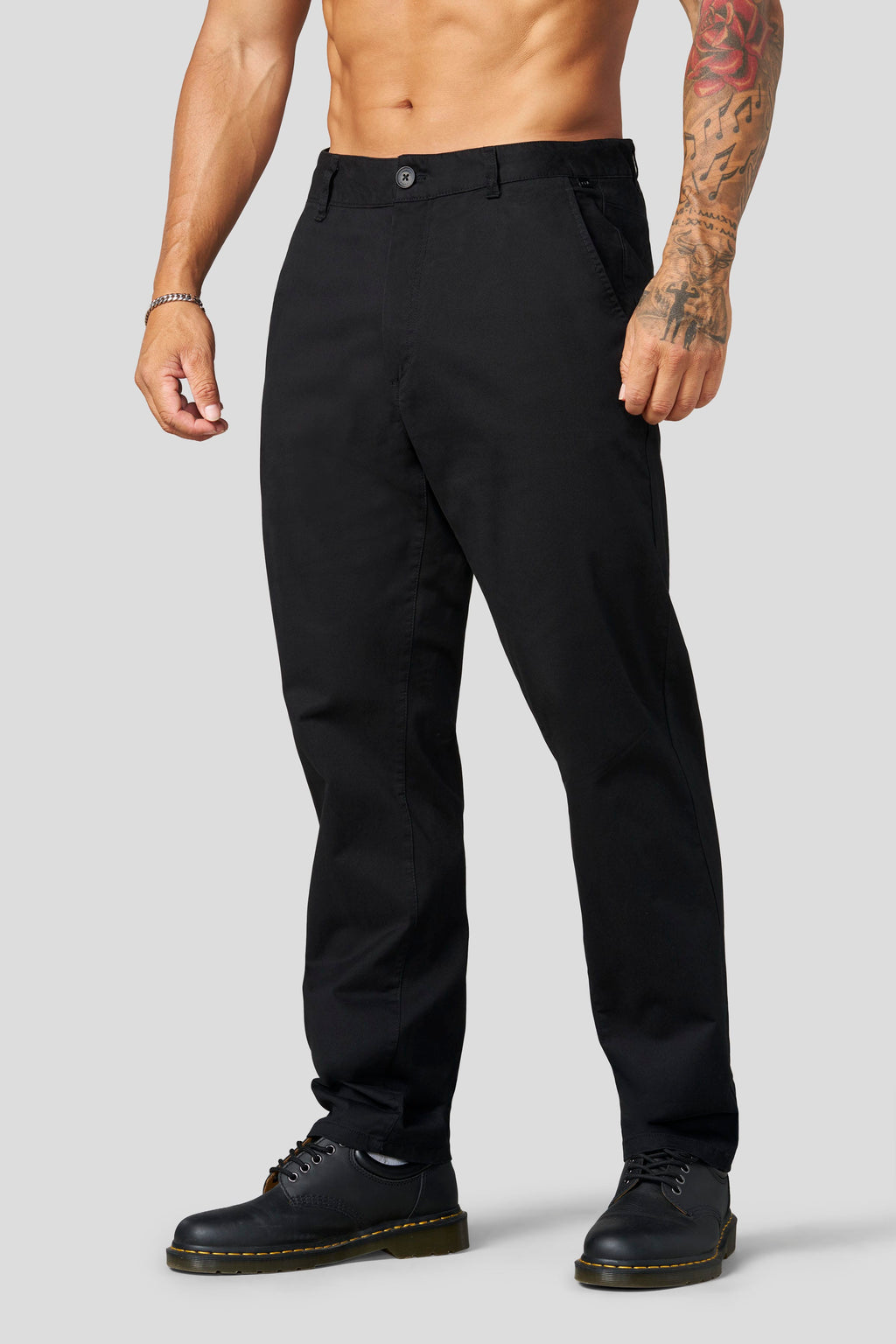 6081 - Pantalon chino décontracté