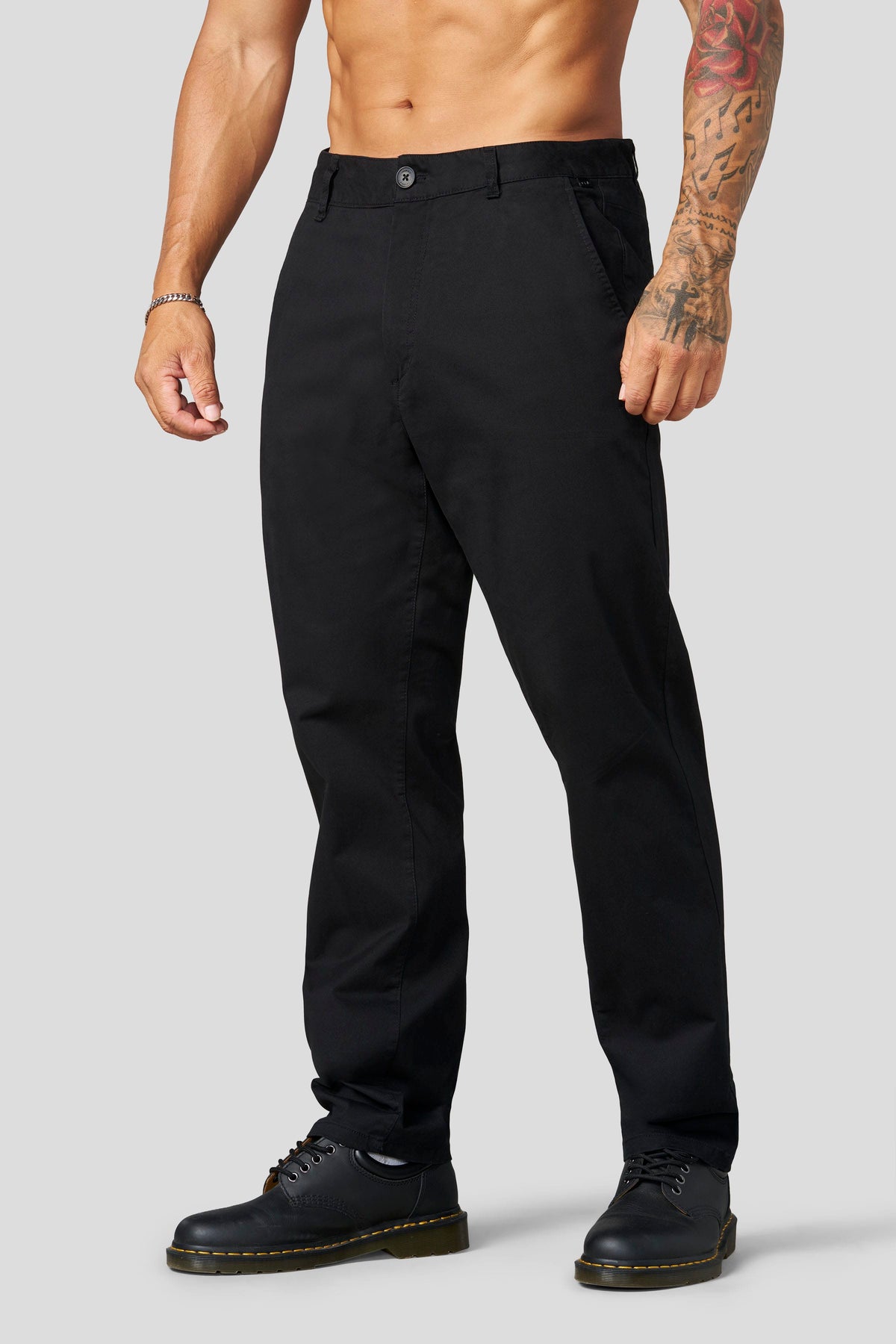 6081 - Pantalon chino décontracté