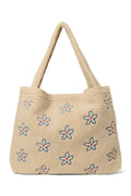 Ecru Blumenherz Teddy Mama Tasche