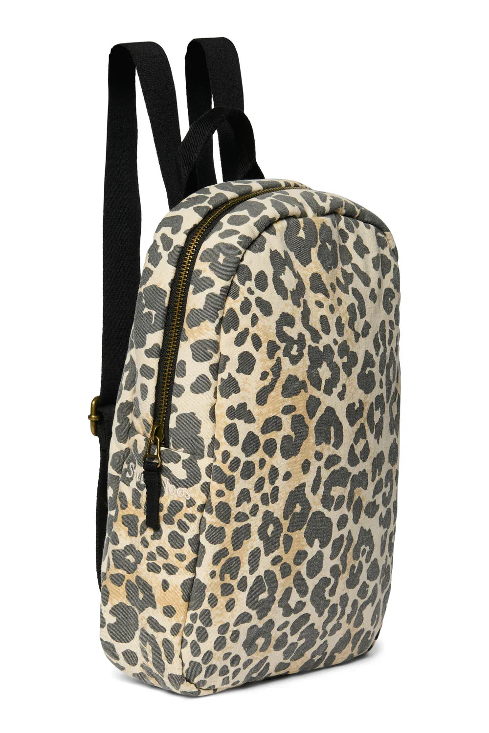 Hazel Leopard Soft Cotton Mini-Rucksack