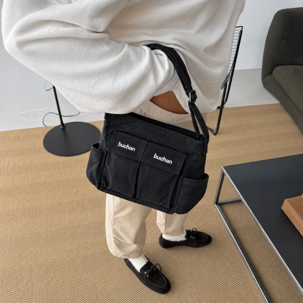 Small Cargo Bag - Black