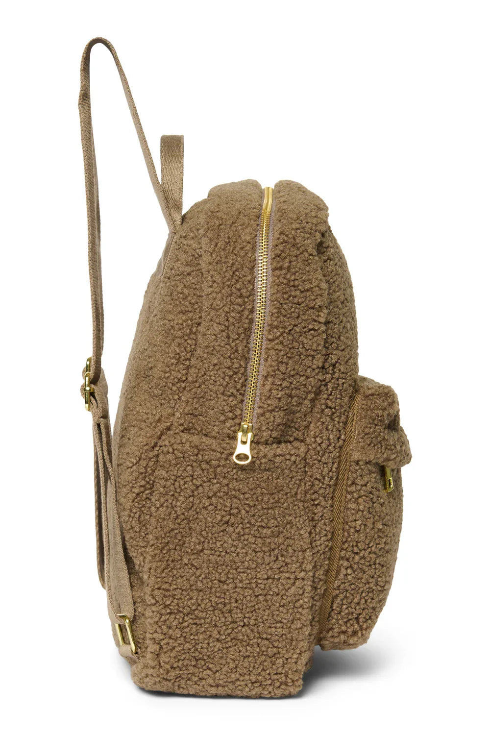Brown Hearts Teddy Midi Rugzak