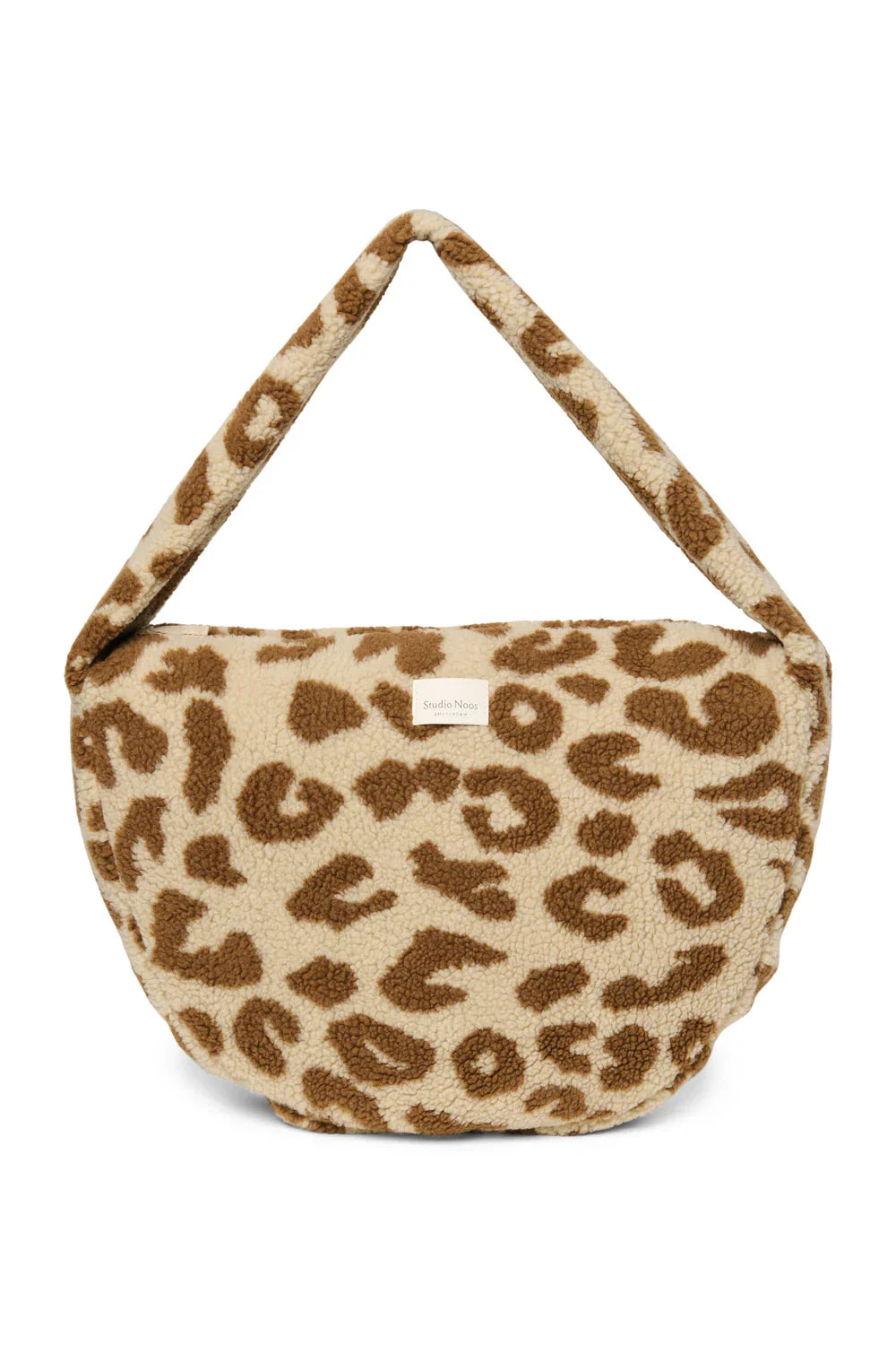 Leopard-Teddy-Umhängetasche