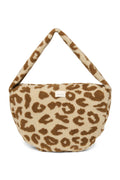 Leopard-Teddy-Umhängetasche