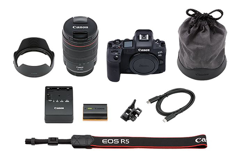 Canon EOS R5 RF24-105mm F4 L IS USM Lens Kit - 4147C013 - image 9