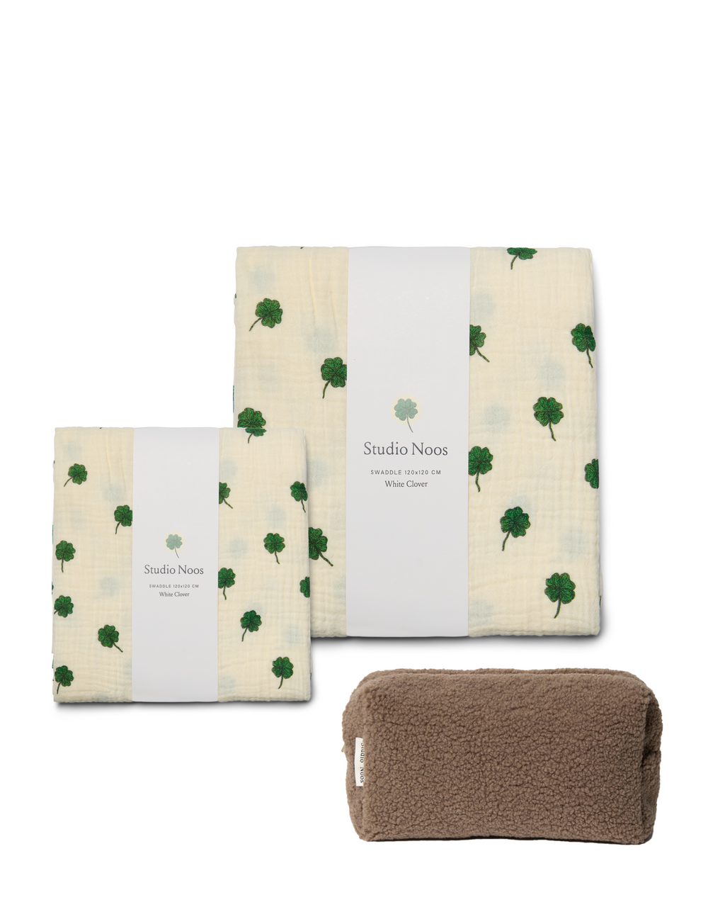 Cadeauset met essentiële babyspullen | Bruin