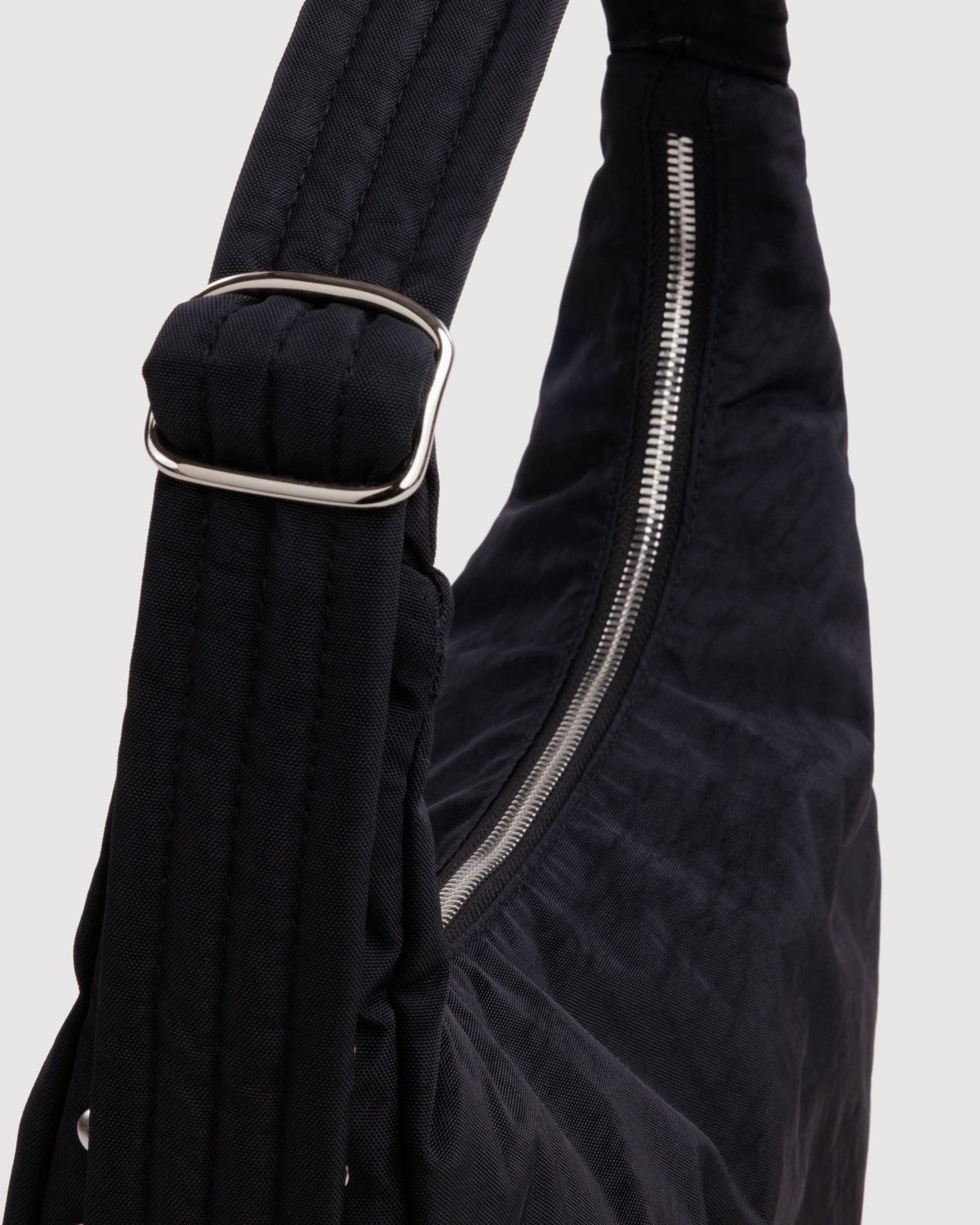 Nylon Shoulder Bag - Studs - image 5
