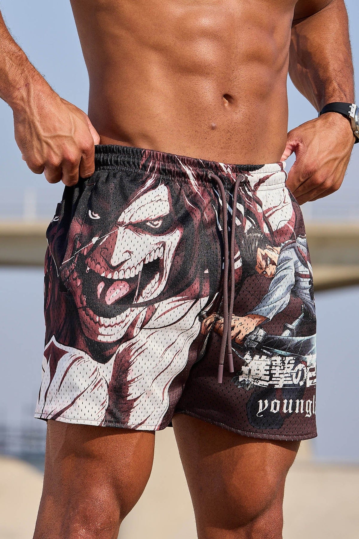 1126 - Short en mesh AOT© x YLA