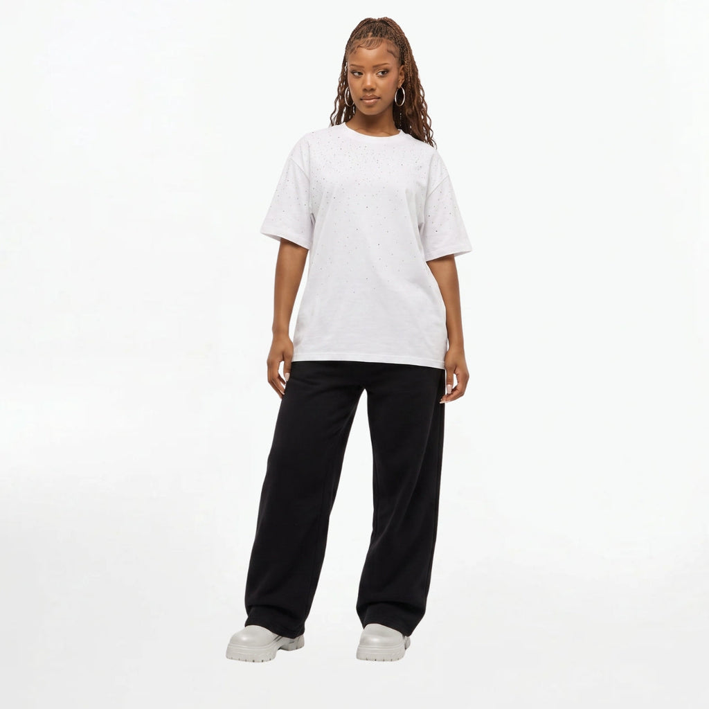 VYBES Classic Rhinestone Tee