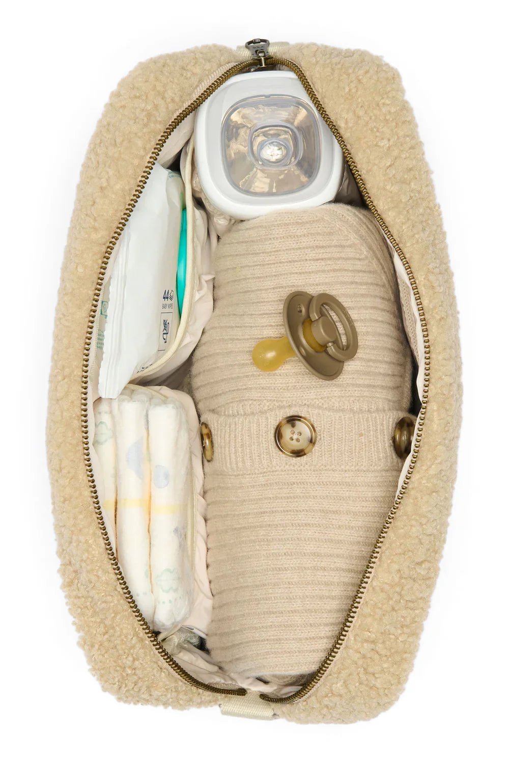 Bruine Teddy Kinderwagenorganizer