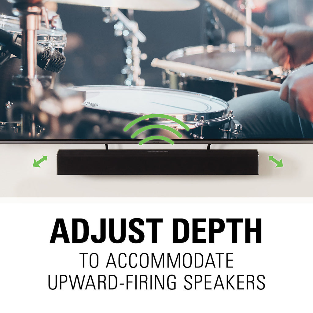 Sanus Black Speaker Mount For Soundbars - SASB1-B1 - image 9