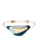 Jeans-Patchwork-Mini-Gürteltasche