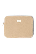 Laptop-Hülle Teddy-Optik Ecru 15 Zoll