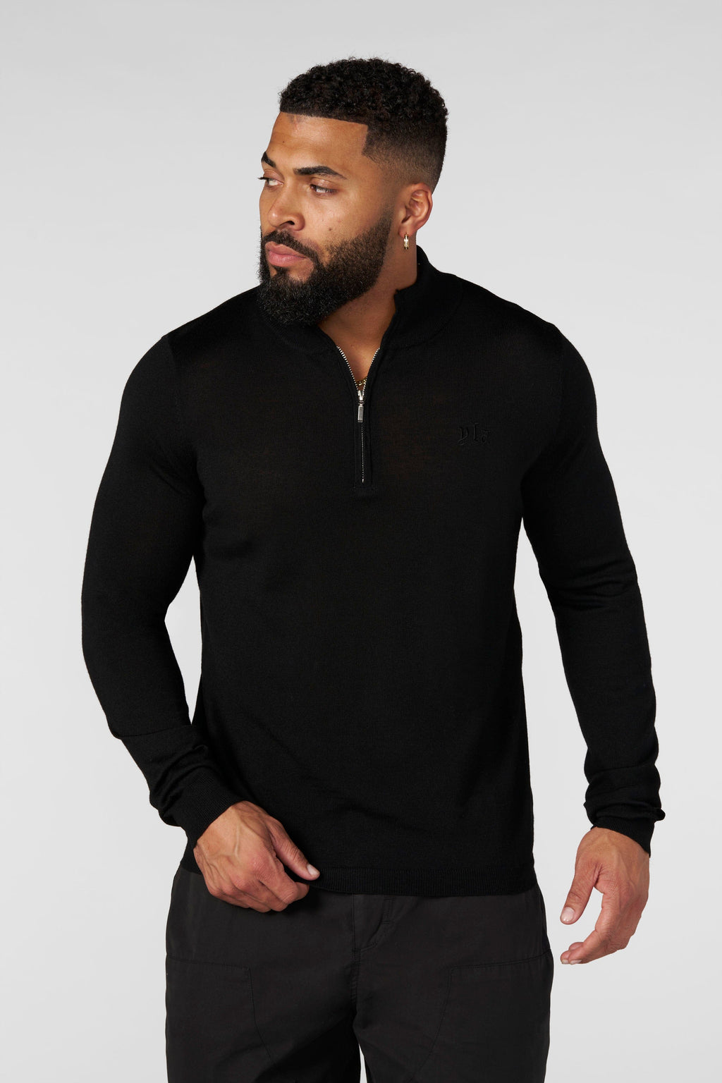 8048 - Pulls en laine à col zippé Monaco
