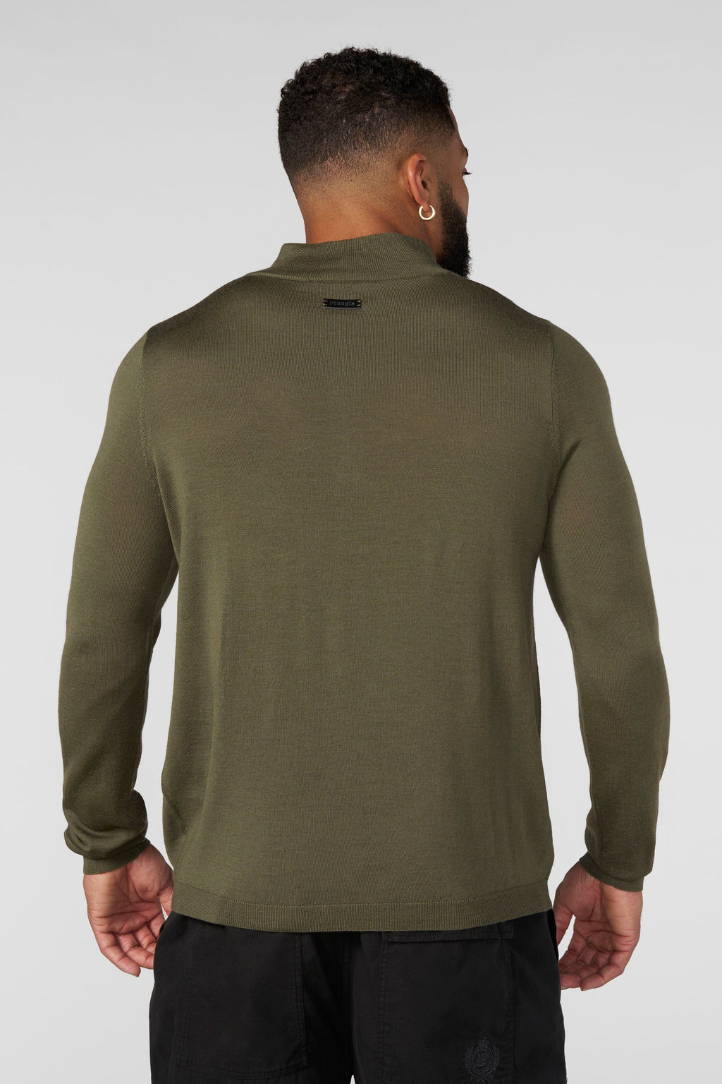 8048 - Pulls en laine à col zippé Monaco