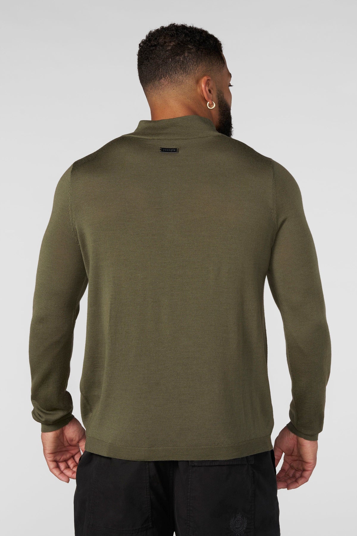 8048 - Pulls en laine à col zippé Monaco