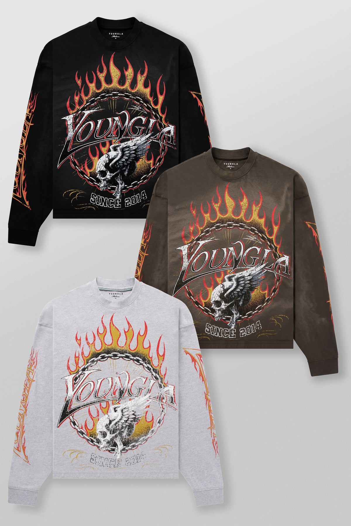 8071 - T-shirts à manches longues Ring of Fire