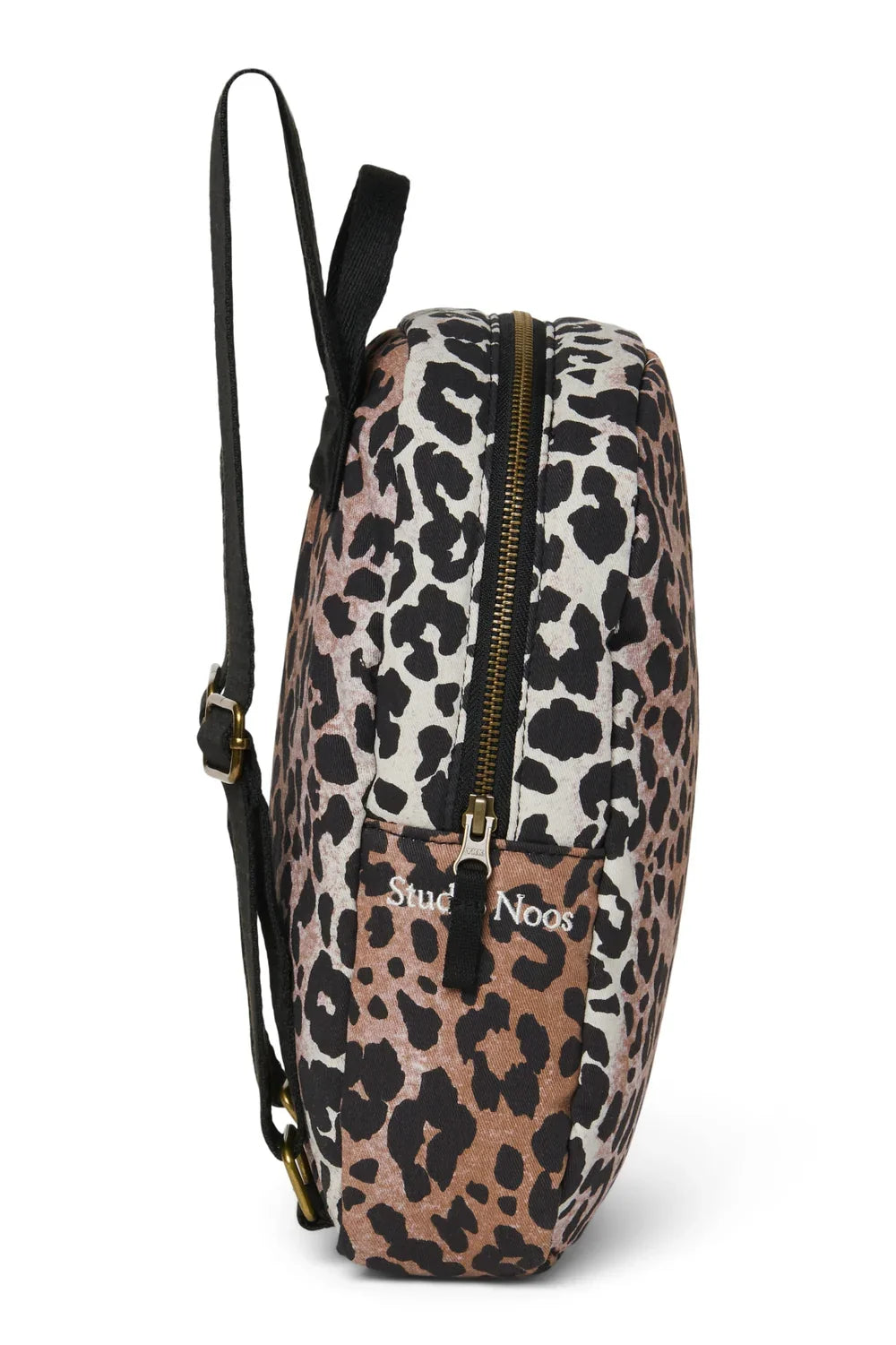 Leopard Mini-Rucksack aus weicher Baumwolle