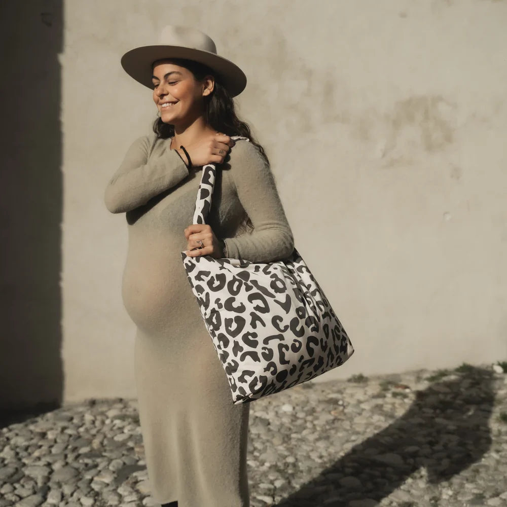 Holy Cow Puffy Mom Bag - Bräunlich