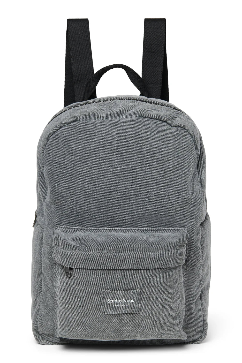 Grijze denim midi-rugzak