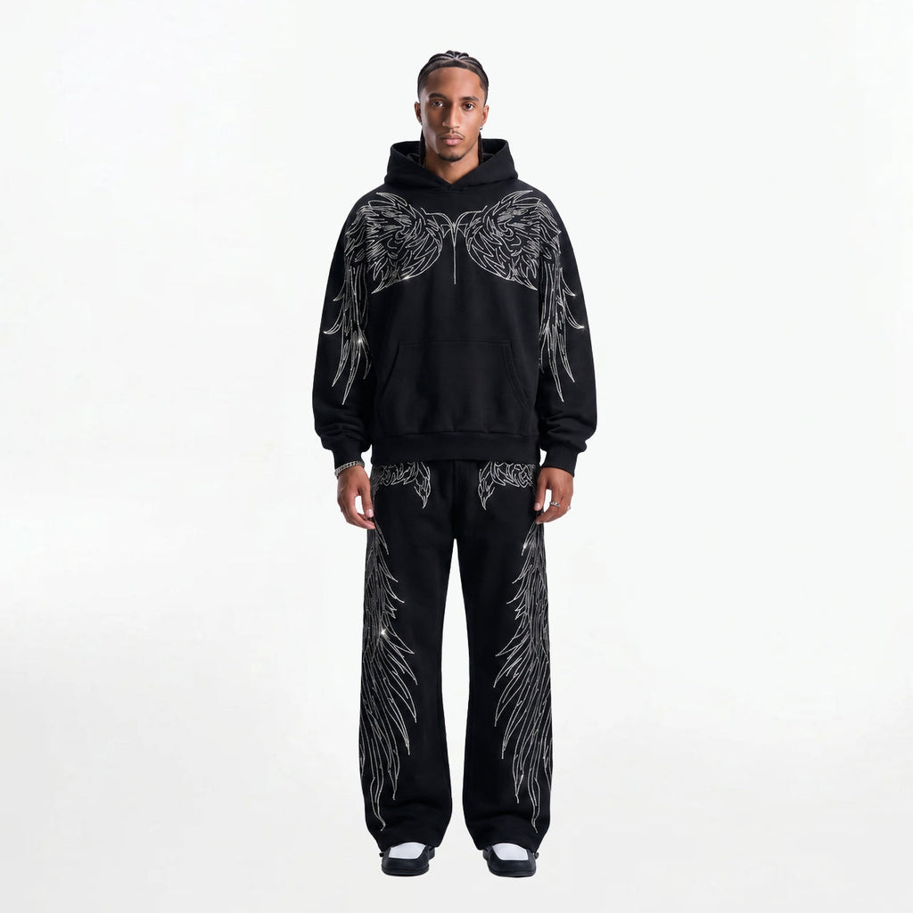 VYBES Angel Wings Hoodie