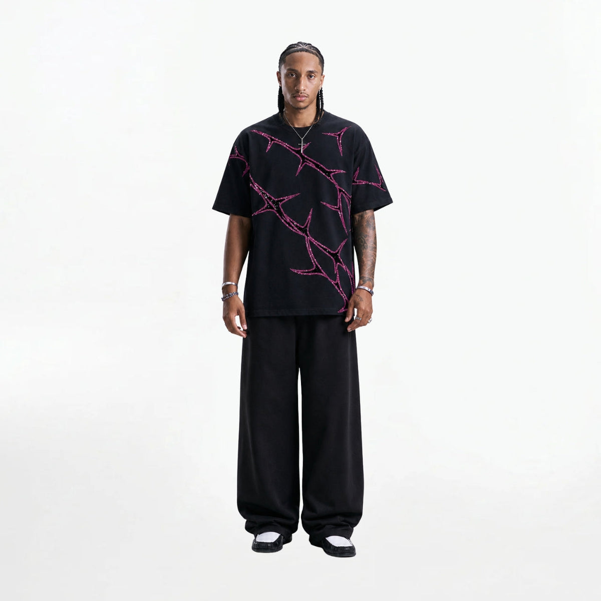 VYBES Pink Claw Tee