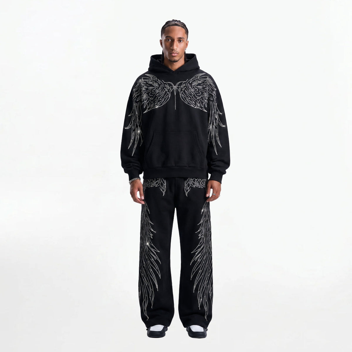 VYBES Angel Wings Sweatpants