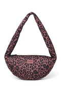 Rode Luipaard Puffy Mini Crossbodytas